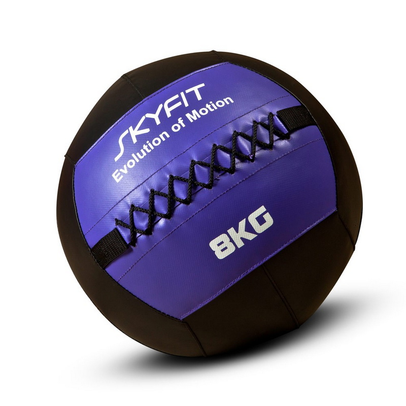 фото Тренировочный мяч мягкий skyfit wall ball 8 кг sf-wb8k