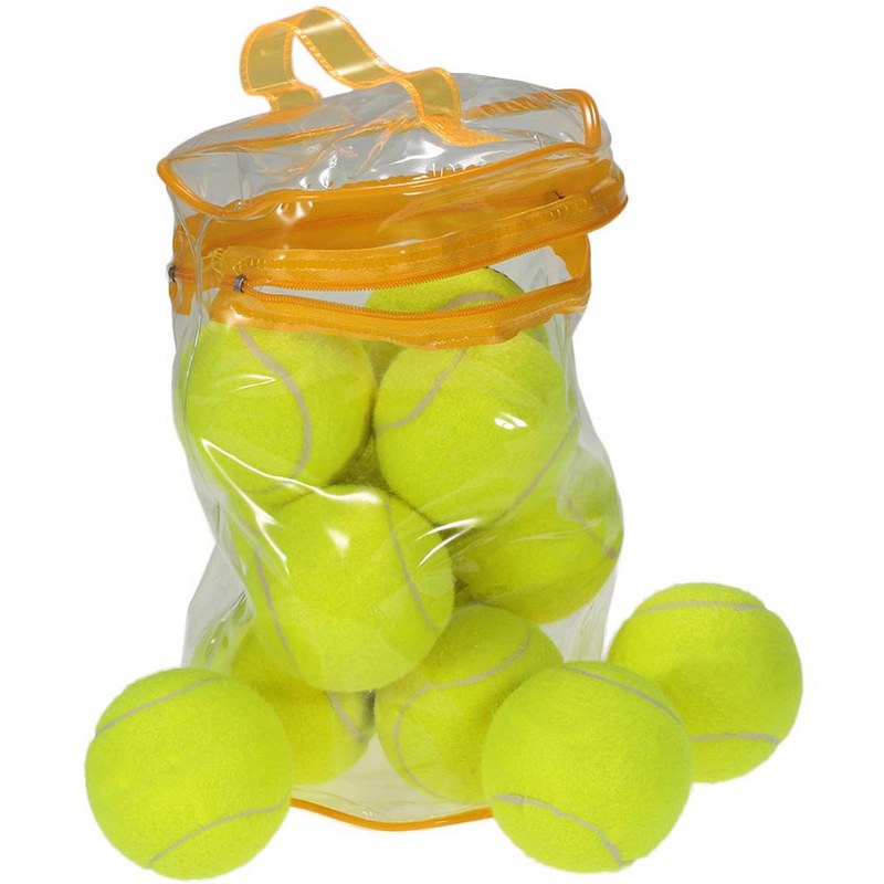 Мячи для большого тенниса Sportex 12 штук (в тубе) C28783 800_800