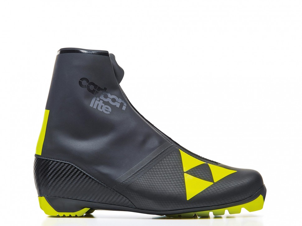 фото Лыжные ботинки fischer carbonlite classic (s10520) (черно/желтый)