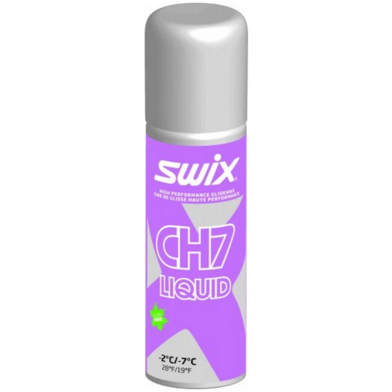 фото Парафин углеводородный, жидкий swix ch7x violet (-2°с -7°с) 125 ml ch07xl-120