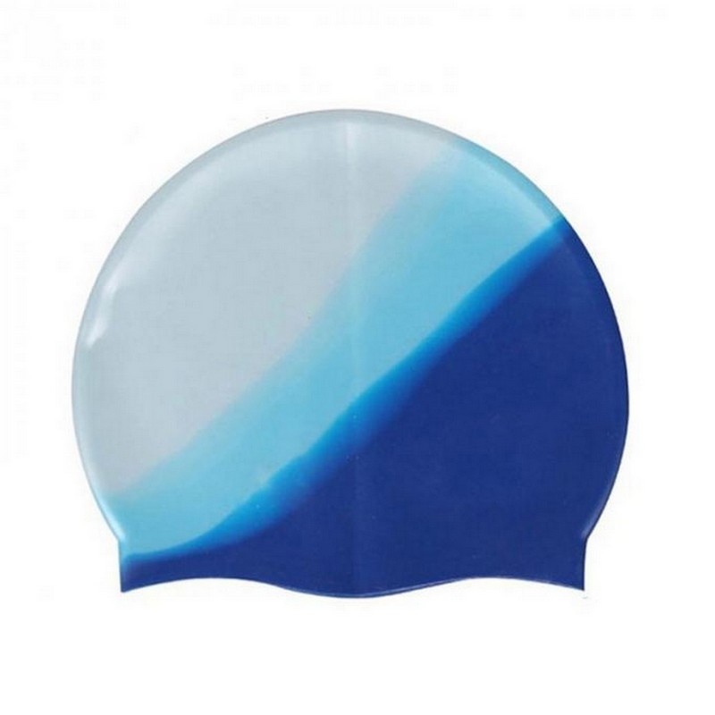 Шапочка для плавания Bradex SF 0330 мультиколор синий