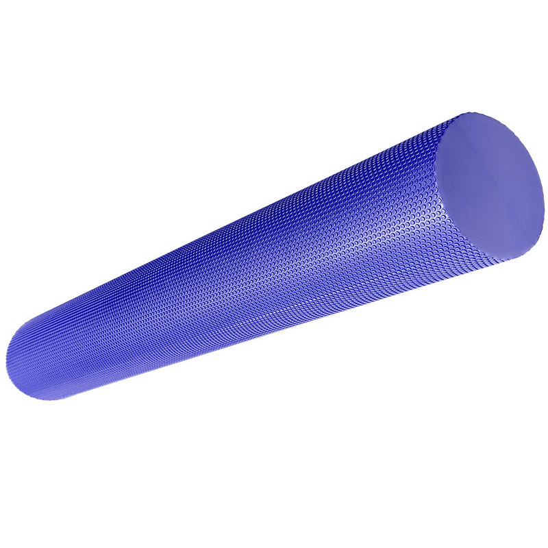 Купить Ролик для йоги Sportex полумягкий Профи 90x15cm (фиолетовый) (ЭВА) B33086-3,