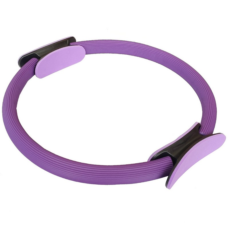 Кольцо эспандер для пилатеса d38см PLR-100 фиолетовое (56-914)