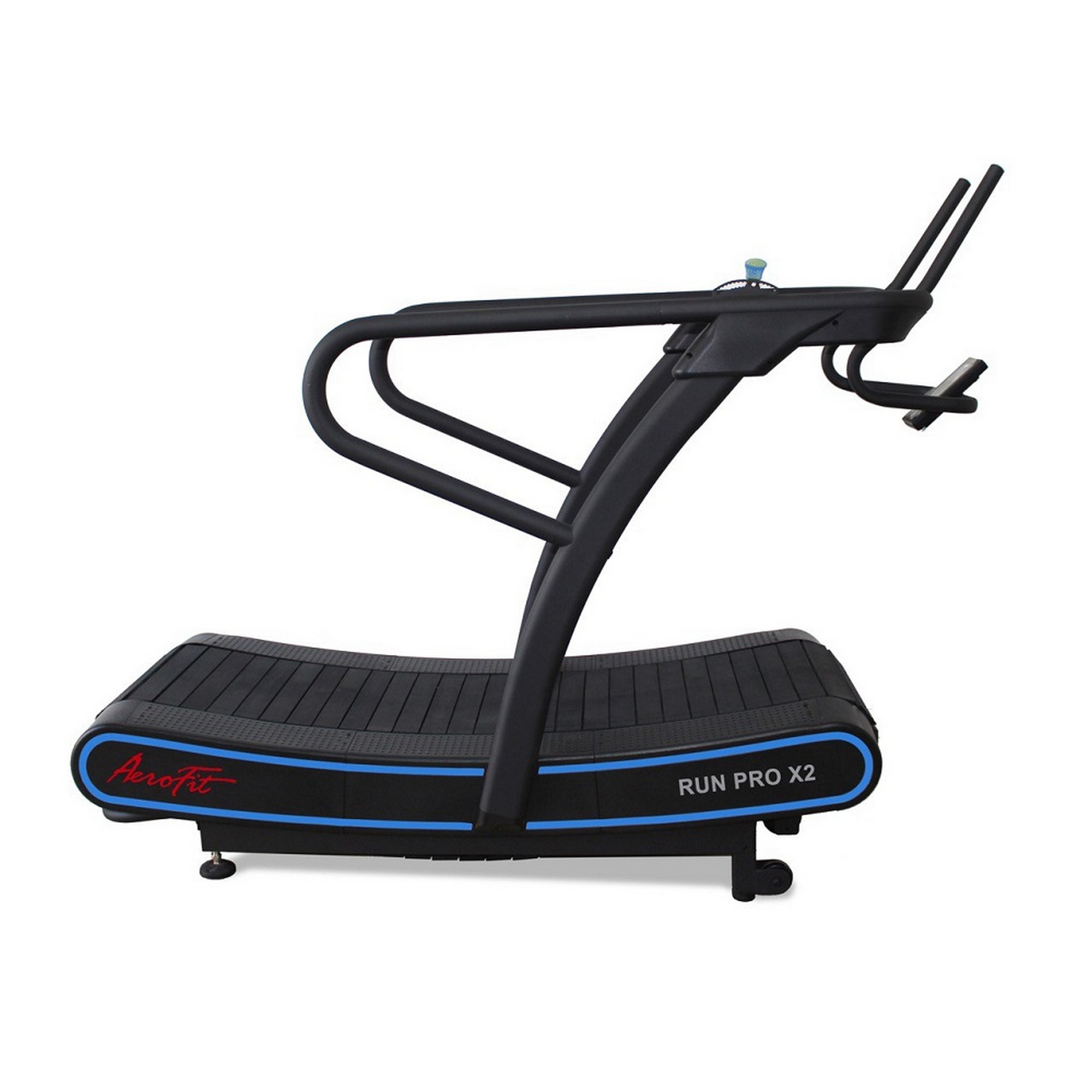 фото Изогнутая инерционная беговая дорожка с сопротивлением aerofit run pro x2