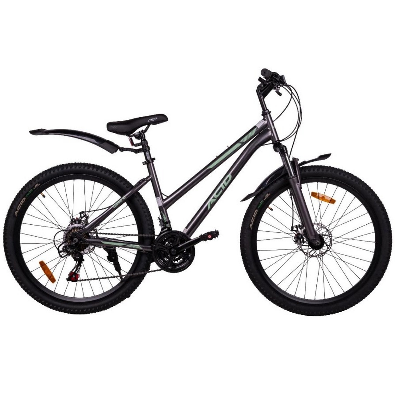 Велосипед 26" Acid Q 650 D053966 Gray\Mint 1281_1280