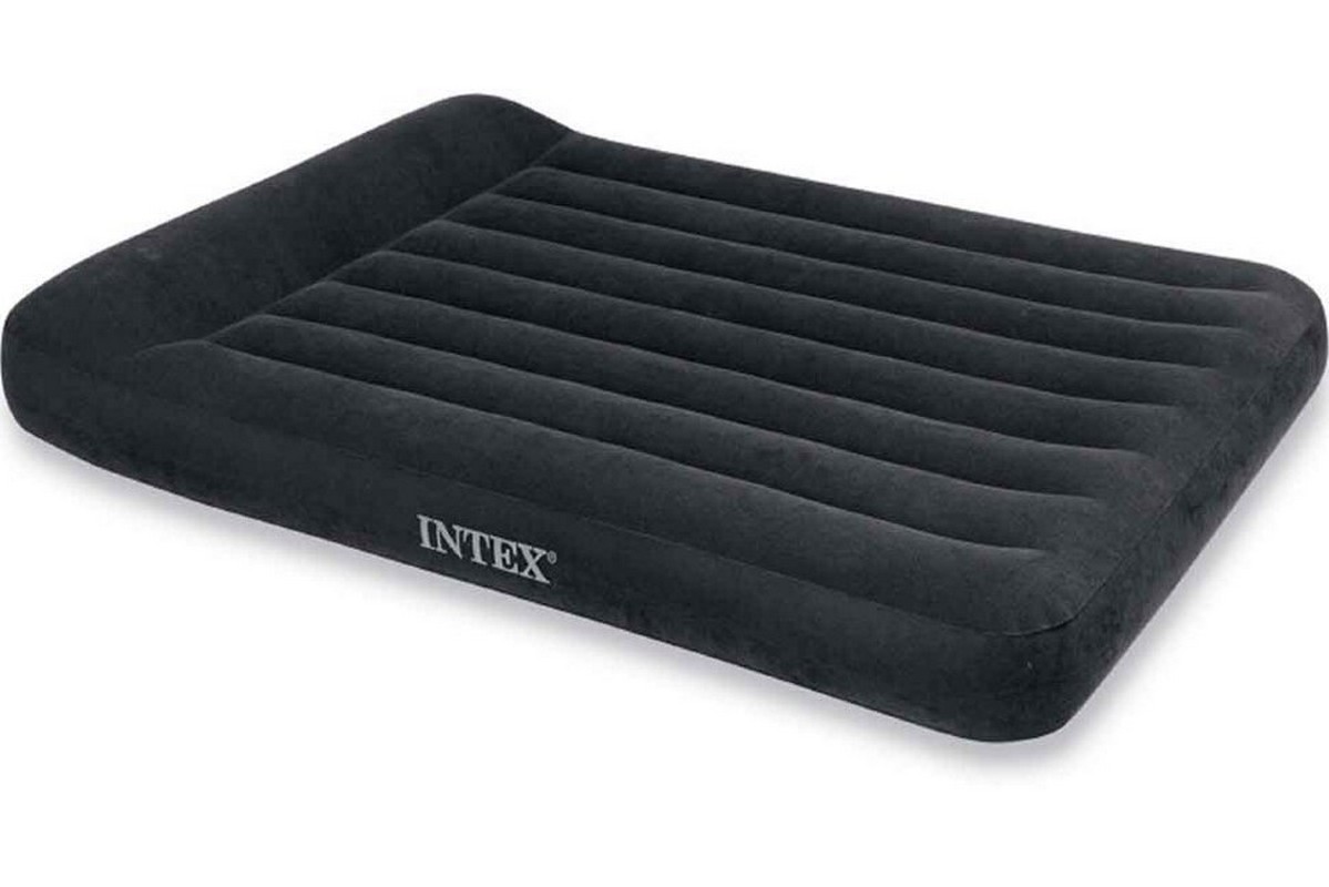 фото Надувной матрас (кровать) 191x137x25см intex full pillow rest classic airbed 64148