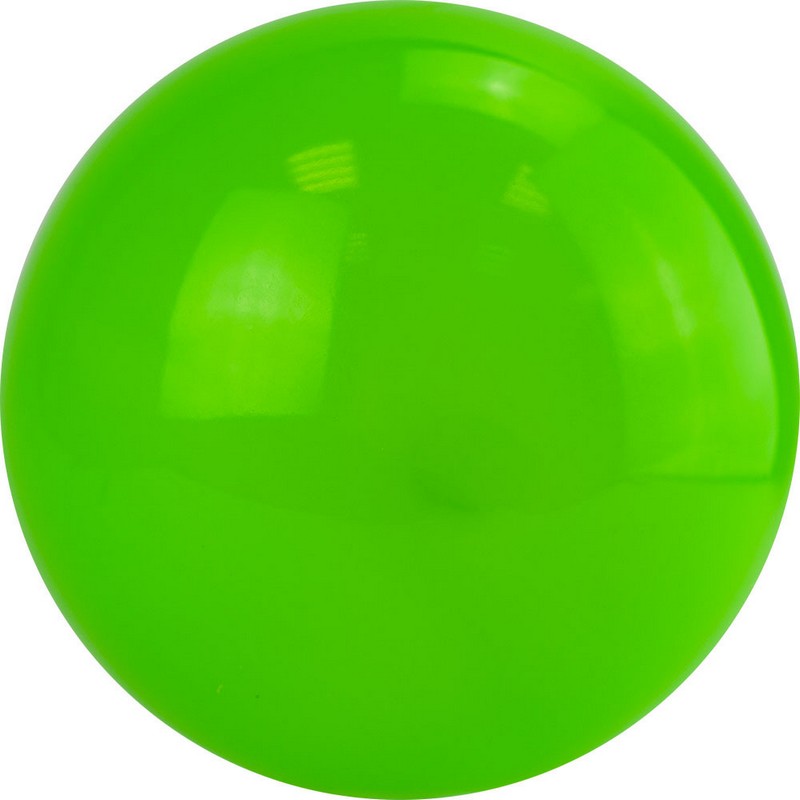 Купить Мяч для художественной гимнастики однотонный, d19 см, ПВХ AGP-19-05 зеленый, NoBrand