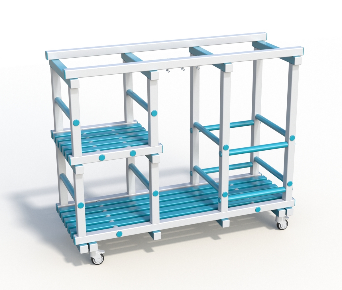 Стеллаж (вариант 4) 1500х585х1250 мм AquaDom 1200_1015