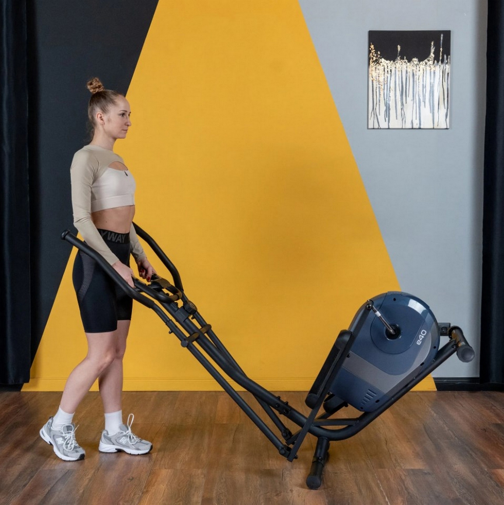 Эллиптический тренажер домашний Carbon Fitness E40 1996_2000