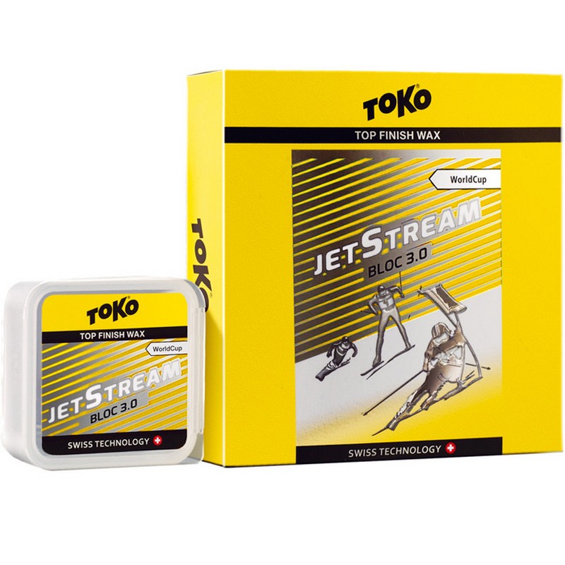 Ускоритель TOKO JetStream Bloc 3.0 Yellow (таблетка) (0°С -4°С) 20 г 5503017 800_800