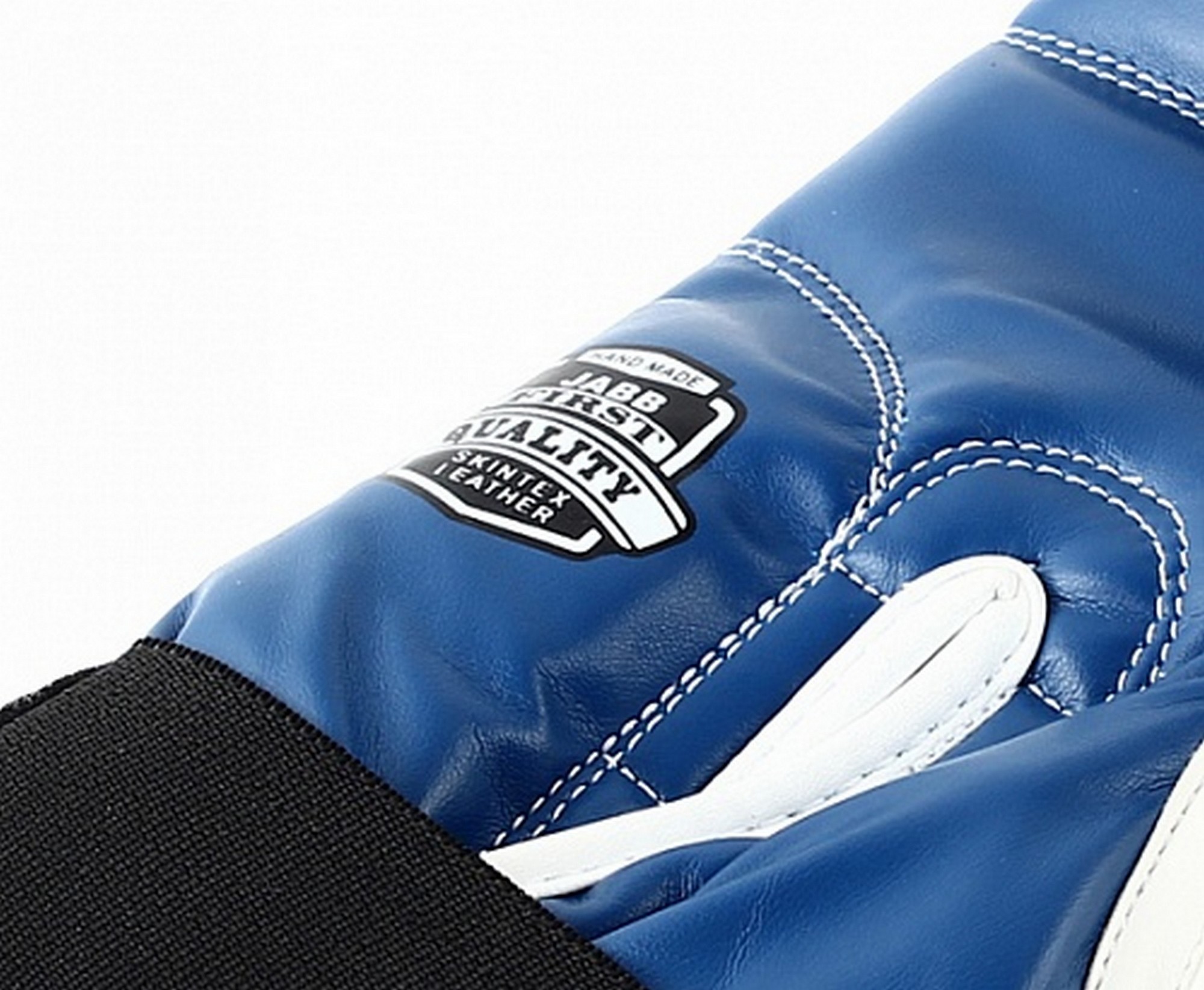 Перчатки боксерские (иск.кожа) 14ун Jabb JE-4056/Eu 56 синий\белый 2000_1644