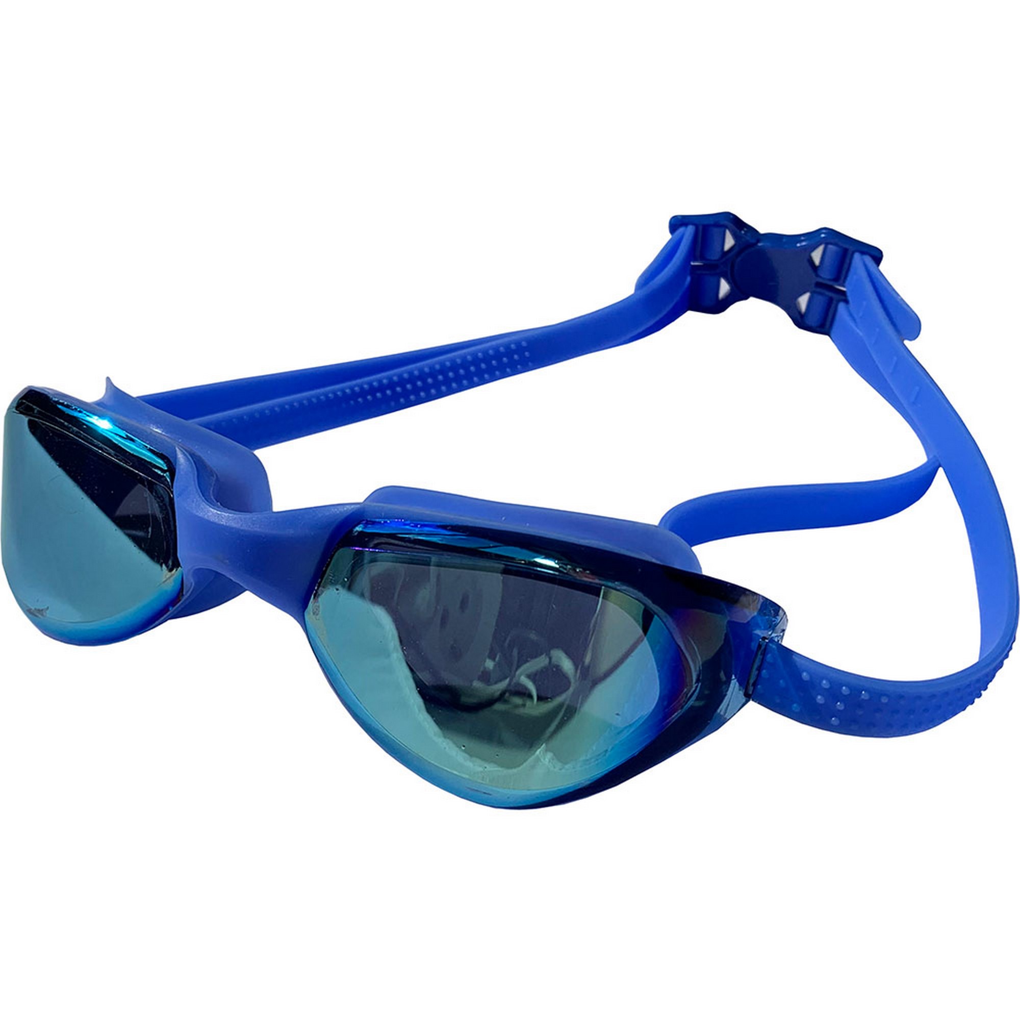 Очки для плавания Sportex взрослые, зеркальные E33119-1 синий,  - купить со скидкой