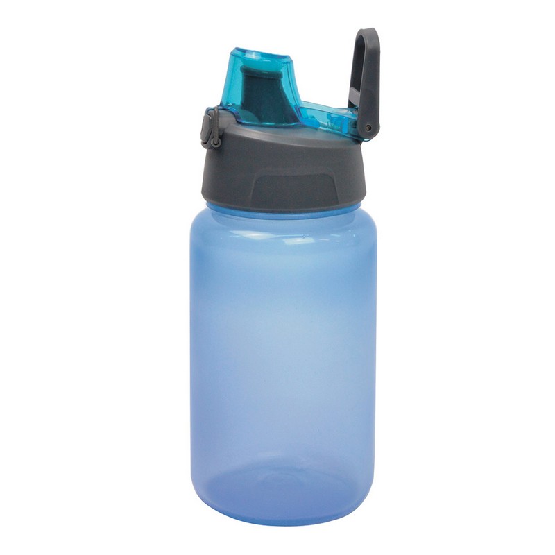 Купить Бутылка для воды с автоматической кнопкой, 500 ml КК0147 темно синий, NoBrand