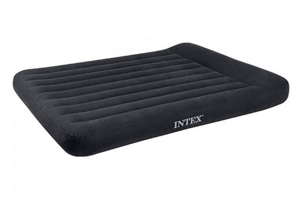 фото Надувной матрас (кровать) 203х152х23см intex pillow rest classic 66781