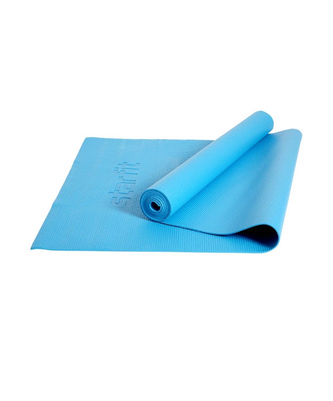 Купить Коврик для йоги и фитнеса Core 173x61x0,3см Star Fit PVC FM-101 синий,