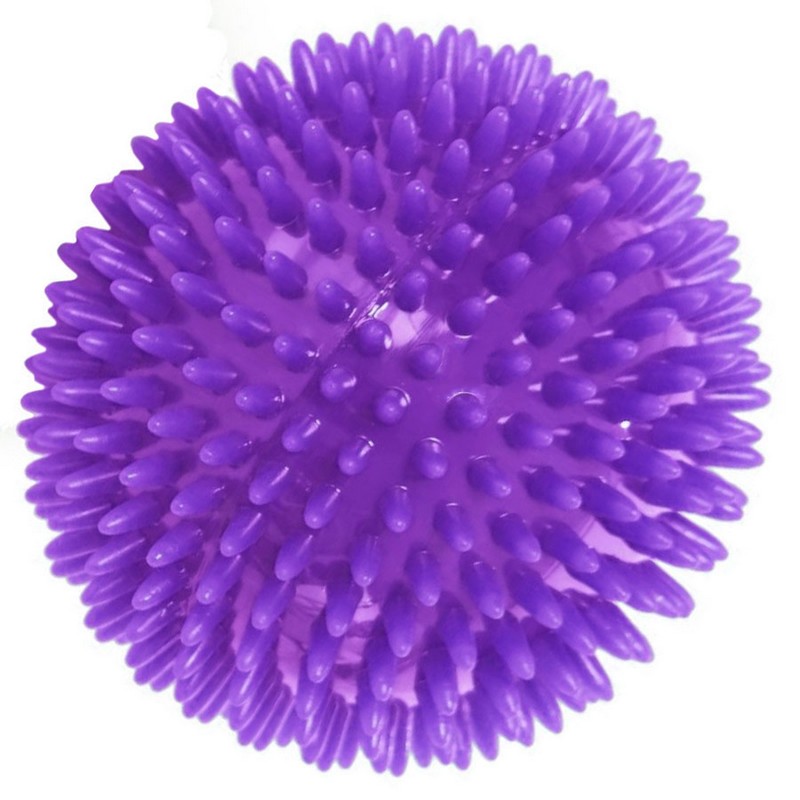 Мяч массажный C28757 7 см, фиолетовый - фото 1