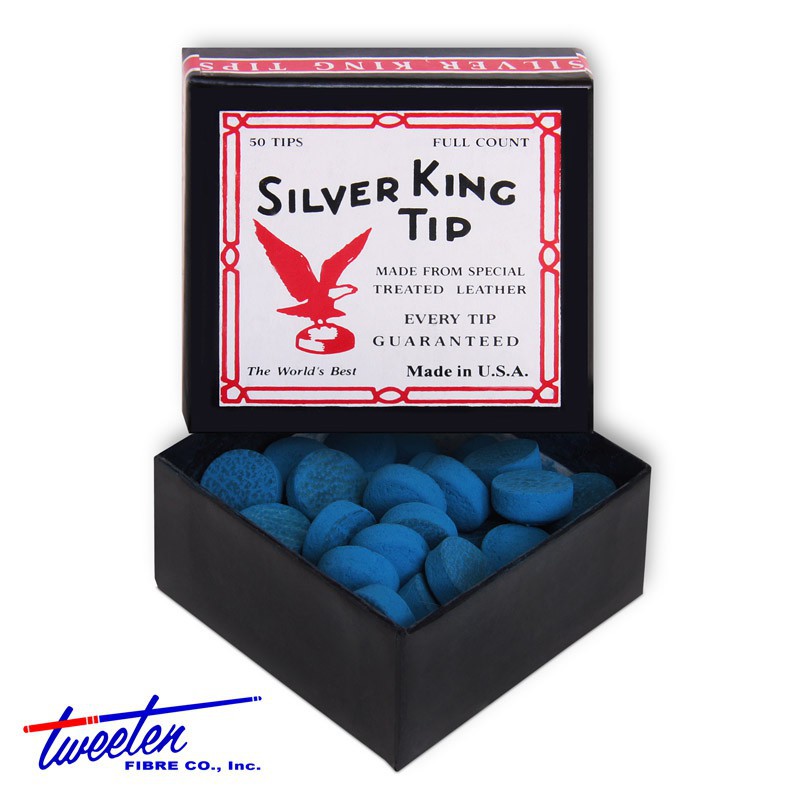 Наклейка для кия Tweeten Silver King ?10мм 50шт.