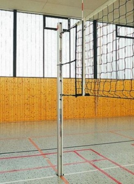Купить Стойки волейбольные Haspo квадратные алюминиевые 80 х мм 924-5131,