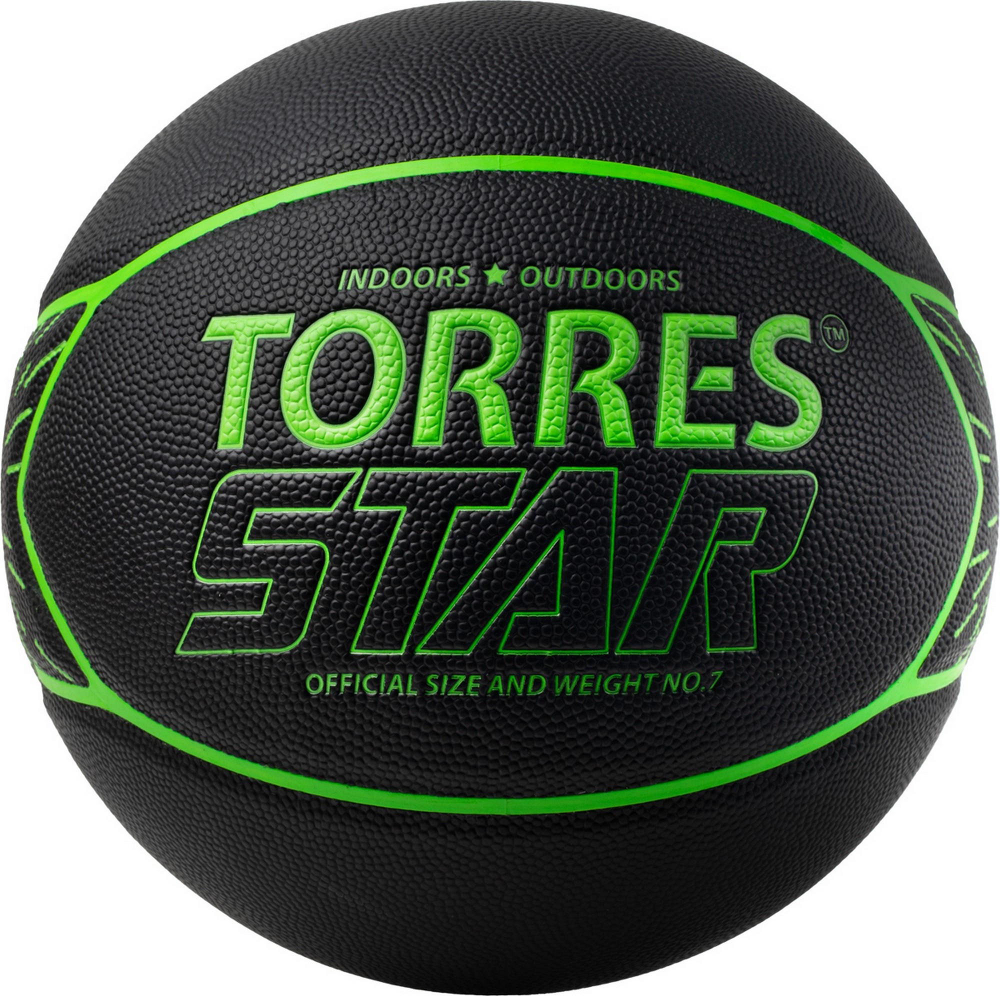 Мяч баскетбольный Torres Star B323127 р.7 2000_1992