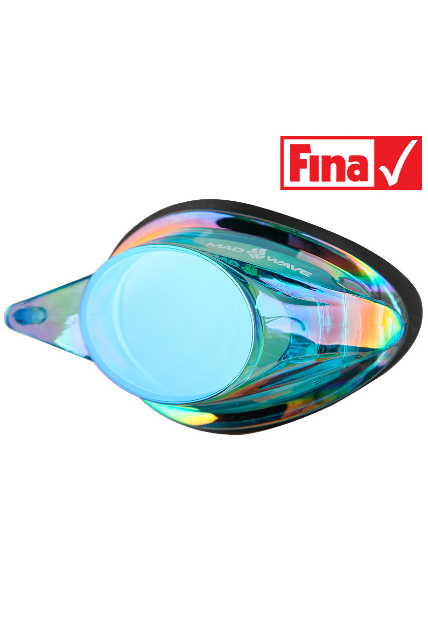 Линза с диоптриями для плавательных очков Mad Wave STREAMLINE Rainbow right M0457 05 F R4W