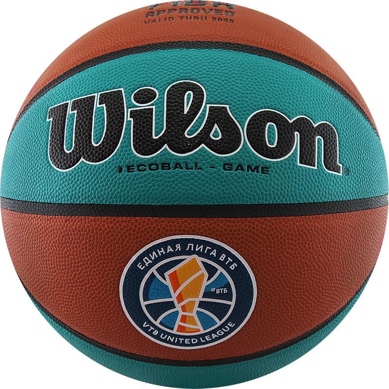 фото Мяч баскетбольный wilson vtb sibur gameball eco wtb0547xbvtb р.7