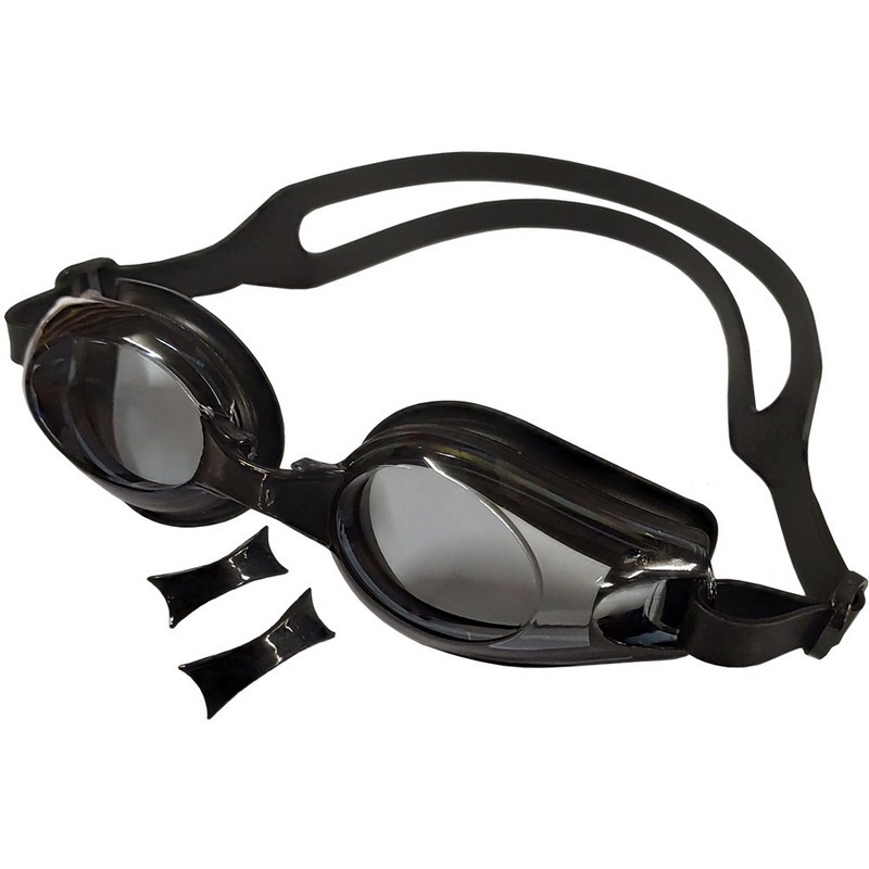 Очки для плавания Sportex со сменной переносицей B31531-8 Черный