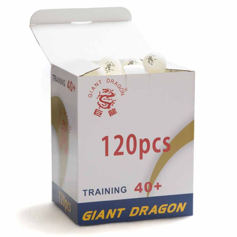 Купить Мячи Giant Dragon Training Silver 1* New 51.683.31.8 белый (120шт, в коробке),