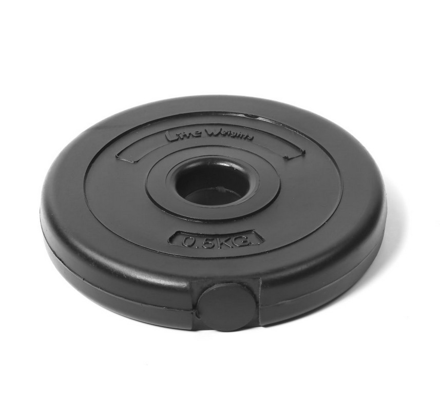 

Диск пластиковый Lite Weights d26мм 0,5кг 1080LW черный