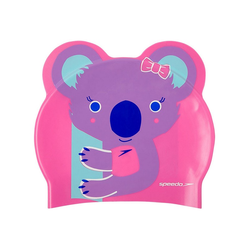 фото Шапочка для плавания speedo printed character koala jr 8-12240d681 розовый