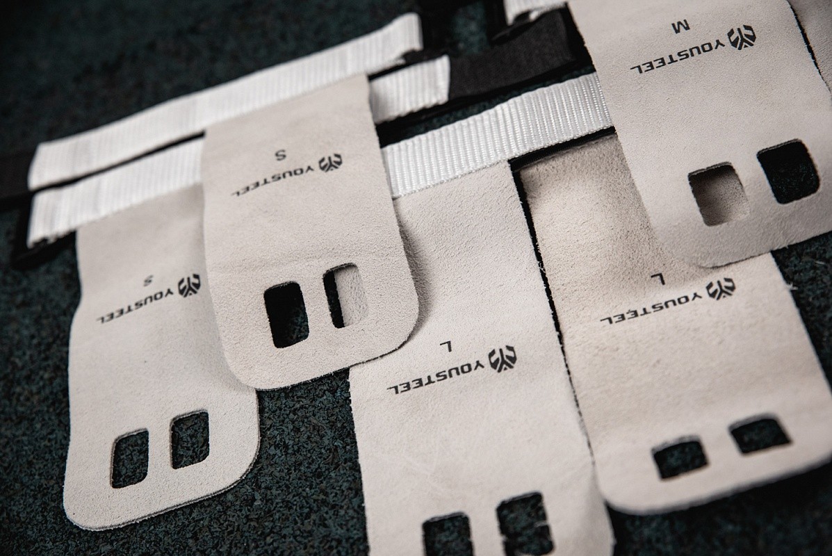фото Накладки на ладони гимнастические yousteel пара