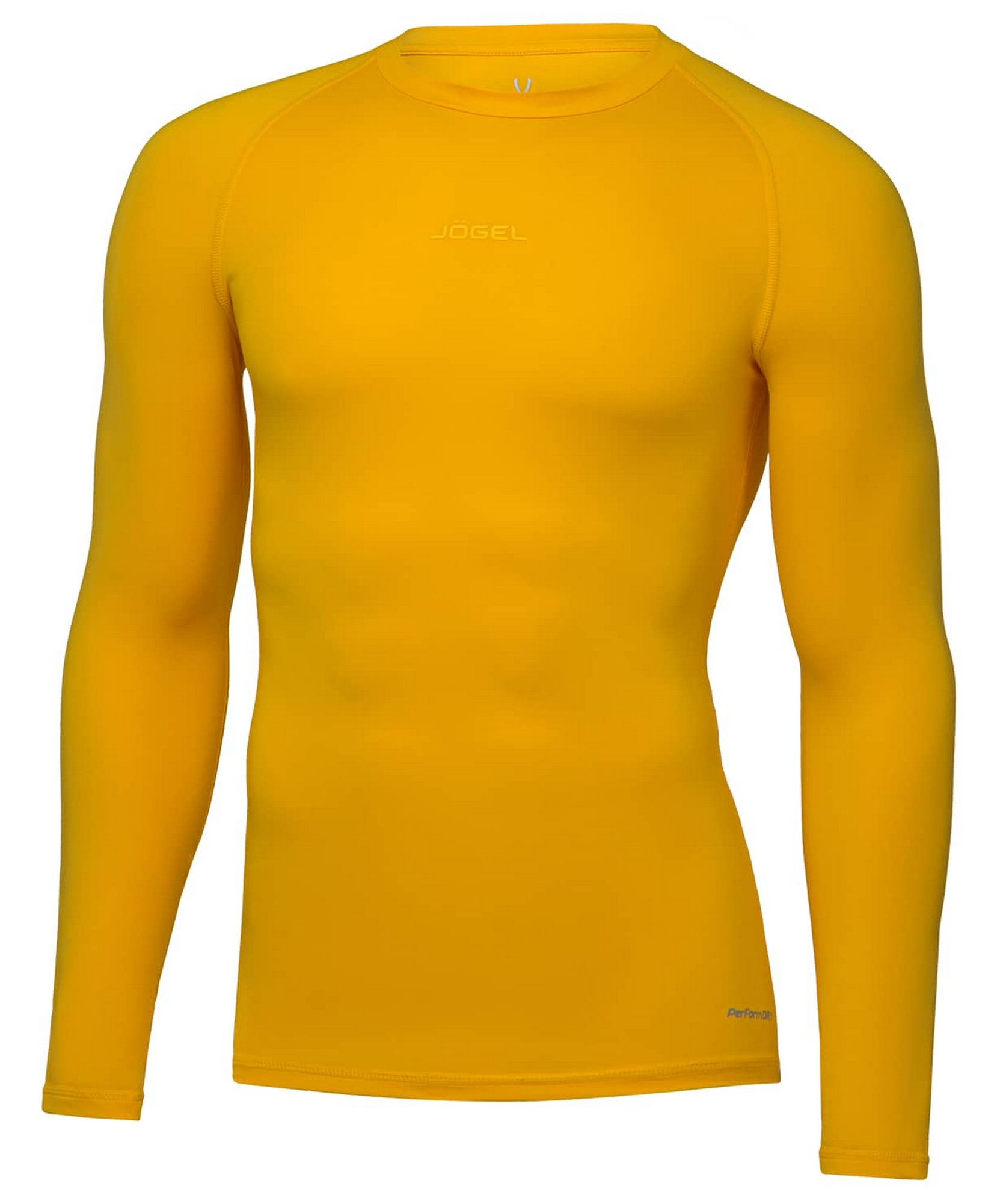 Футболка компрессионная с длинным рукавом Jogel PerFormDRY Baselayer Tee LS 2, желтый 1663_2000
