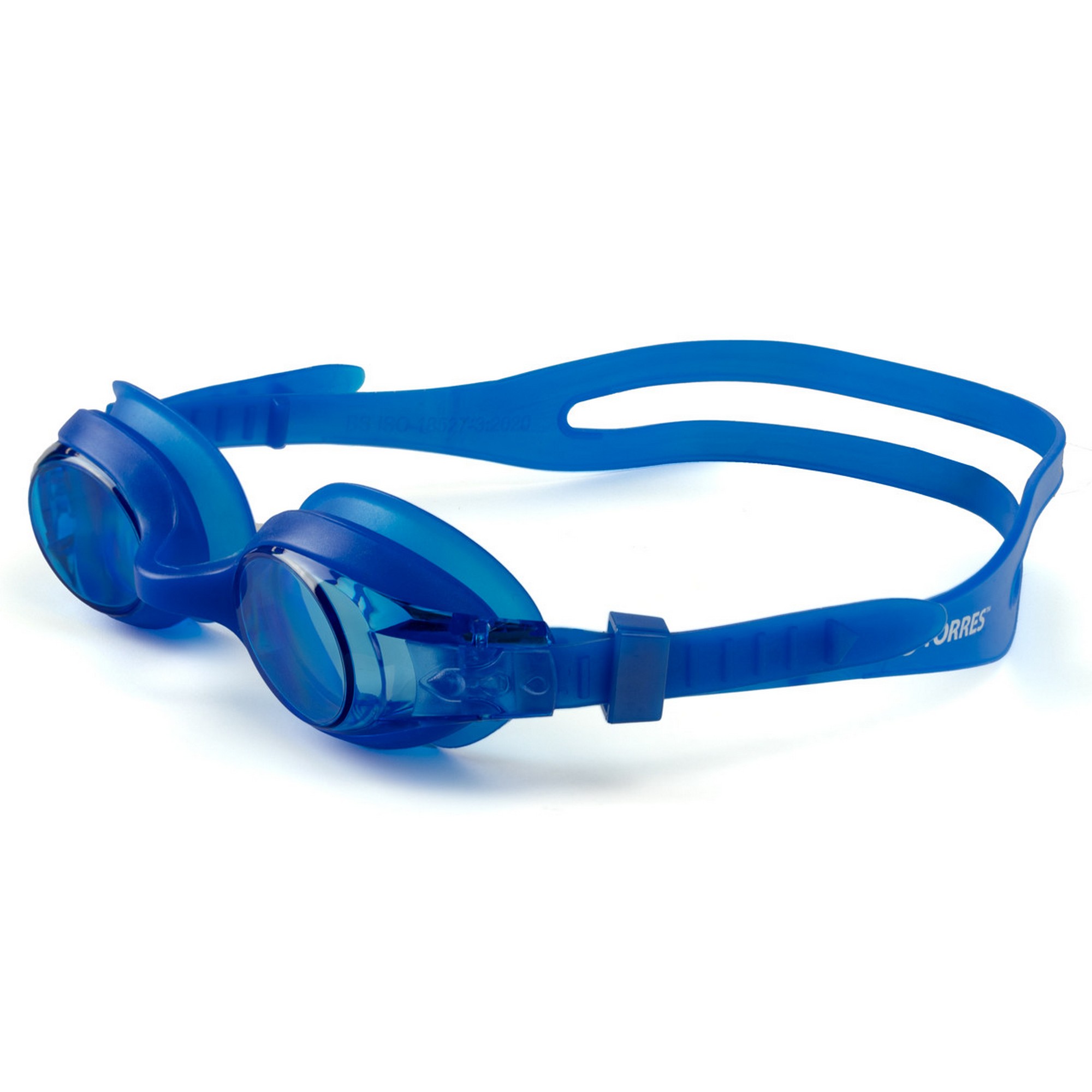 Очки для плавания детские Torres Splash Kids SW-32207BL синяя оправа 2000_2000