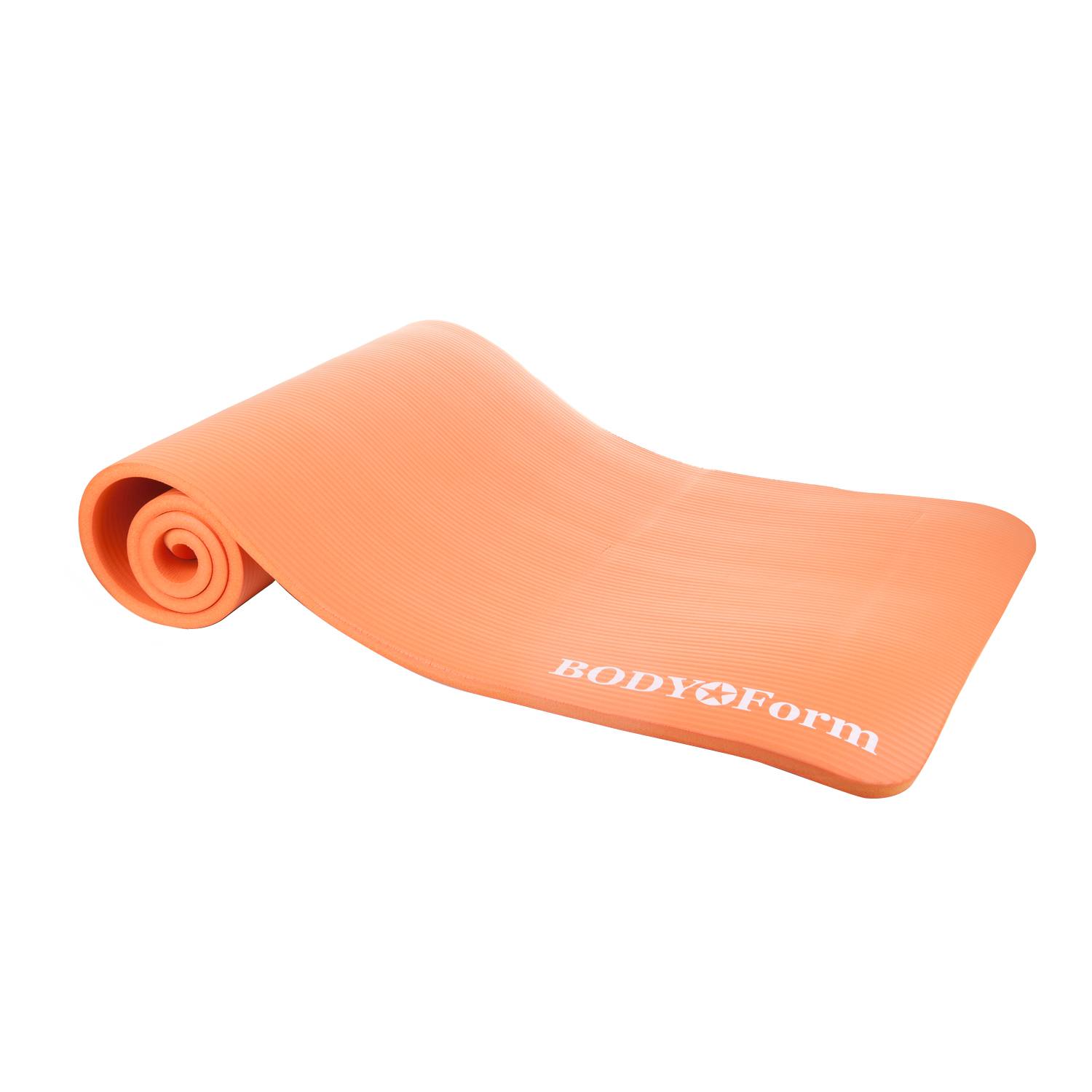 Купить Коврик гимнастический Body Form BF-YM04 183x61x1,0 см оранжевый,
