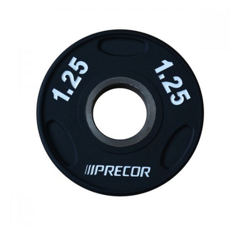 Олимпийский диск в уретане 1,25кг Precor FM\UPP-N-1.25KG\00-00-00 - фото 1