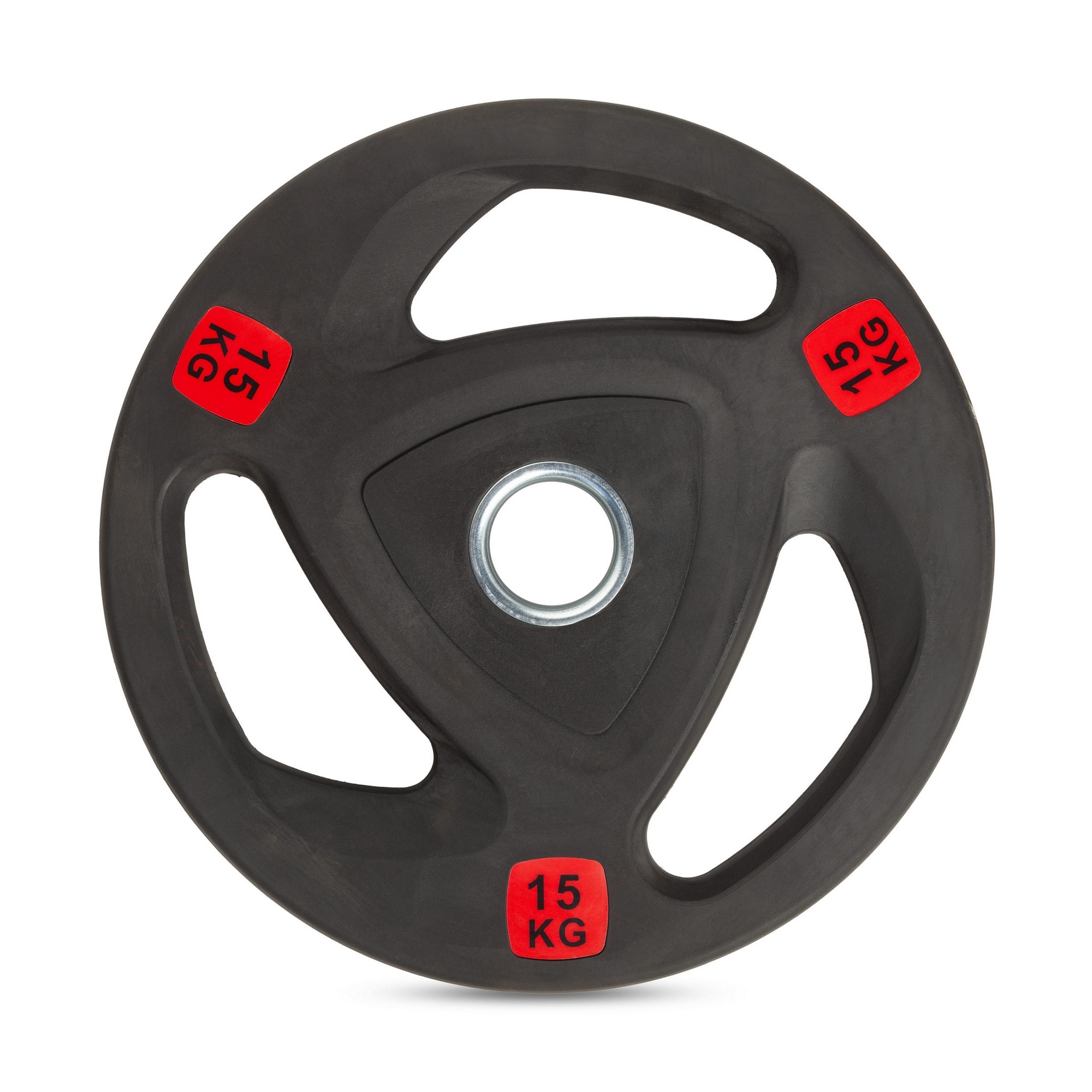 Диск 51мм обрезиненный с 3-мя хватами 15кг VictoryFit VF-ST51150 2000_2000