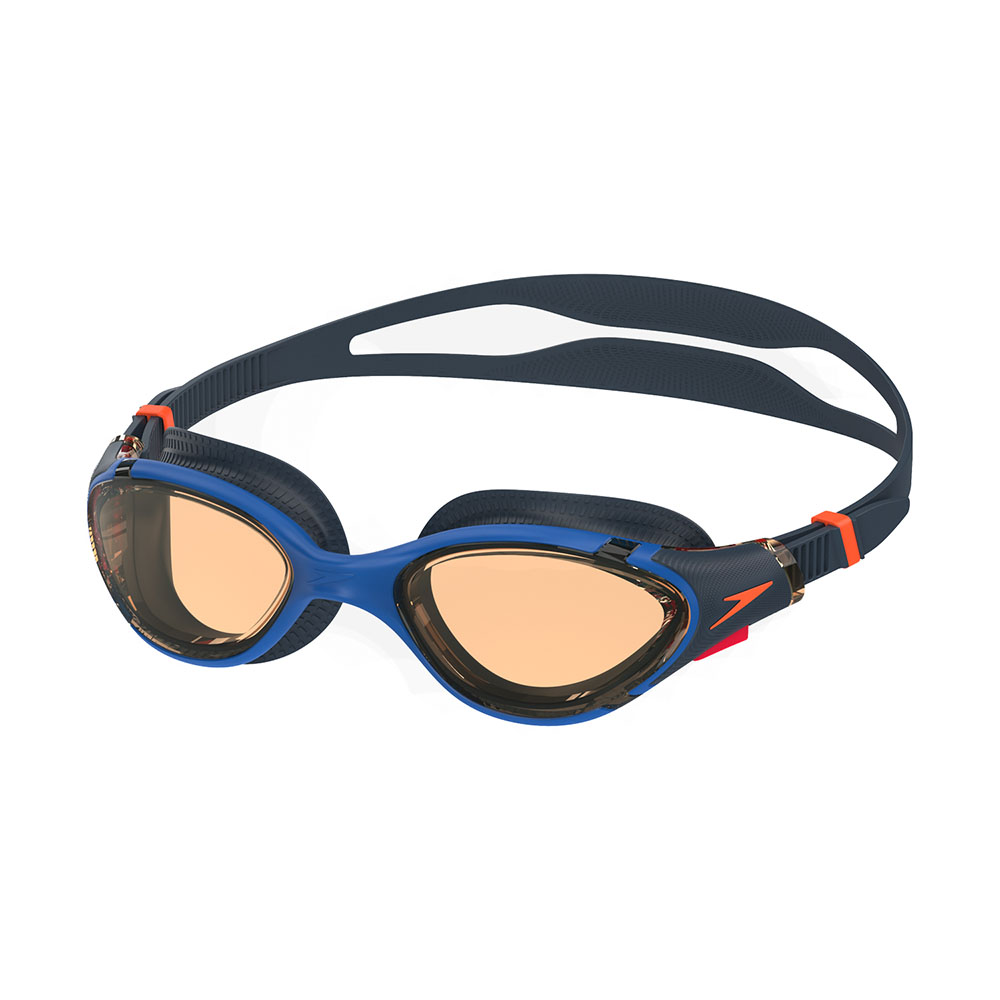 

Очки для плавания Speedo Biofuse 2.0 8-00233201384 оранжевые линзы, синяя оправа