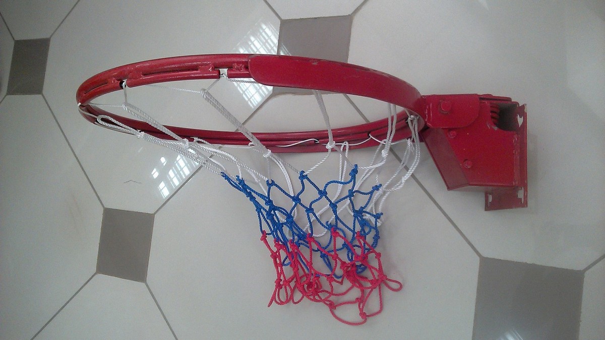 фото Кольцо баскетбольное фси метал, №7, амортизационное, d450 мм, с трубчатой системой крепления, 6281