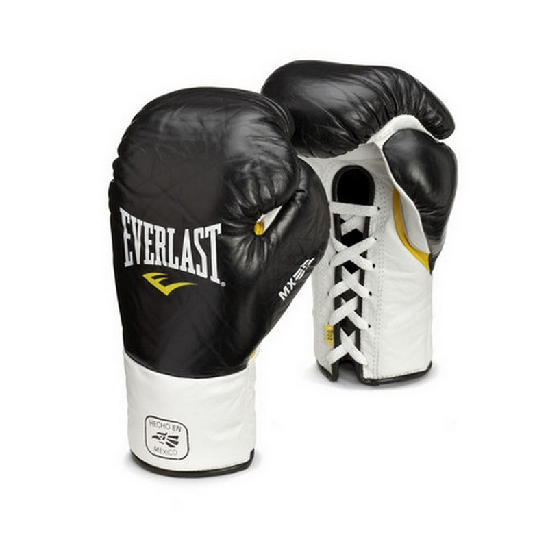 Перчатки боевые Everlast MX Pro Fight 10oz XL 181101 черный 800_800