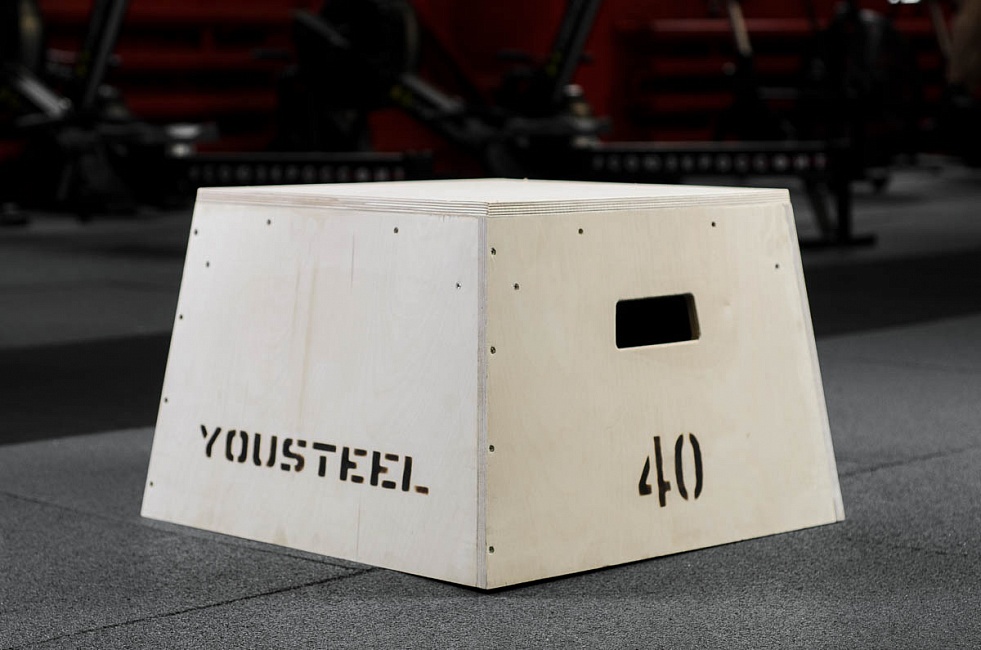 Тумба трапециевидная YouSteel 40см, фанера