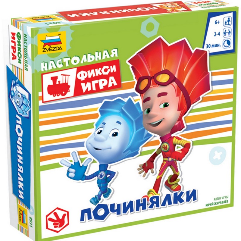 

Настольная игра Zvezda Фиксики. Починялки 8931