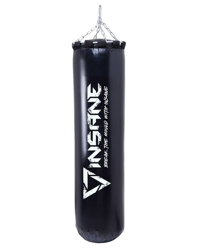 Купить Мешок боксерский Insane PB-01, 100 см, 35 кг, тент, черный,