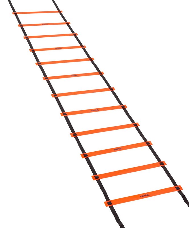 Лестница координационная 600 см Insane IN22-CL100 оранжевыйчерный,  - купить со скидкой
