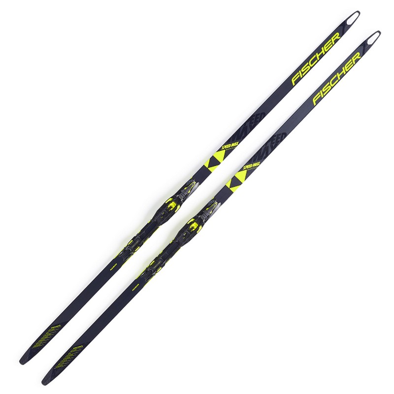 

Лыжи беговые Fischer Speedmax SK Plus Med Hole IFP Wax N04817 черно\желтый