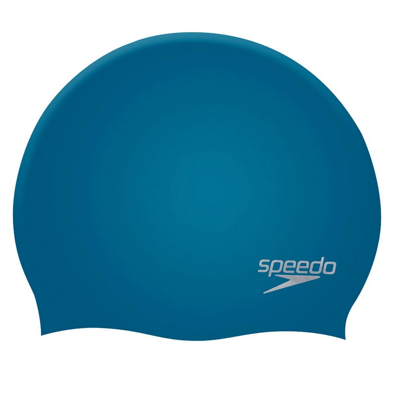    Speedo Plain Molded Silicone Cap 8-709842610 
