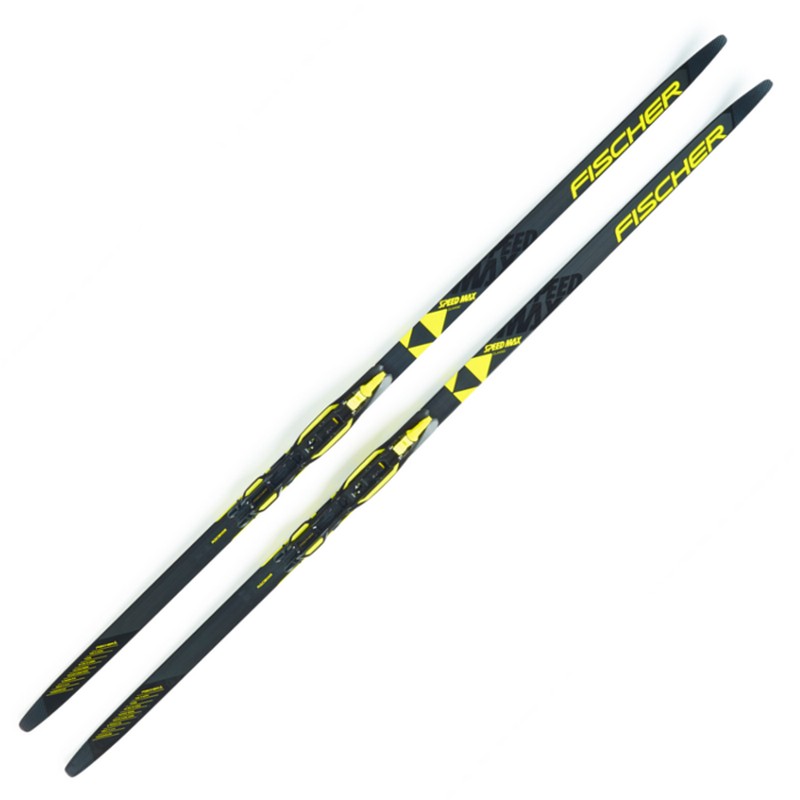 фото Лыжи беговые fischer speedmax cl jr. ifр n57519 черный\желтый
