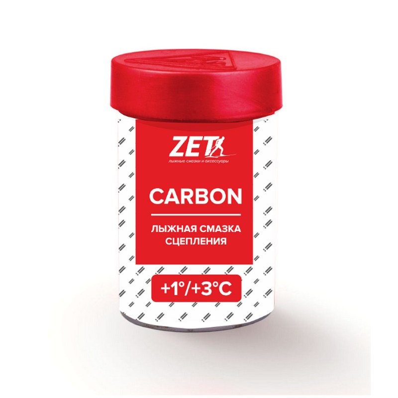 фото Мазь держания zet carbon red (+1°с +3°с) 30 г.