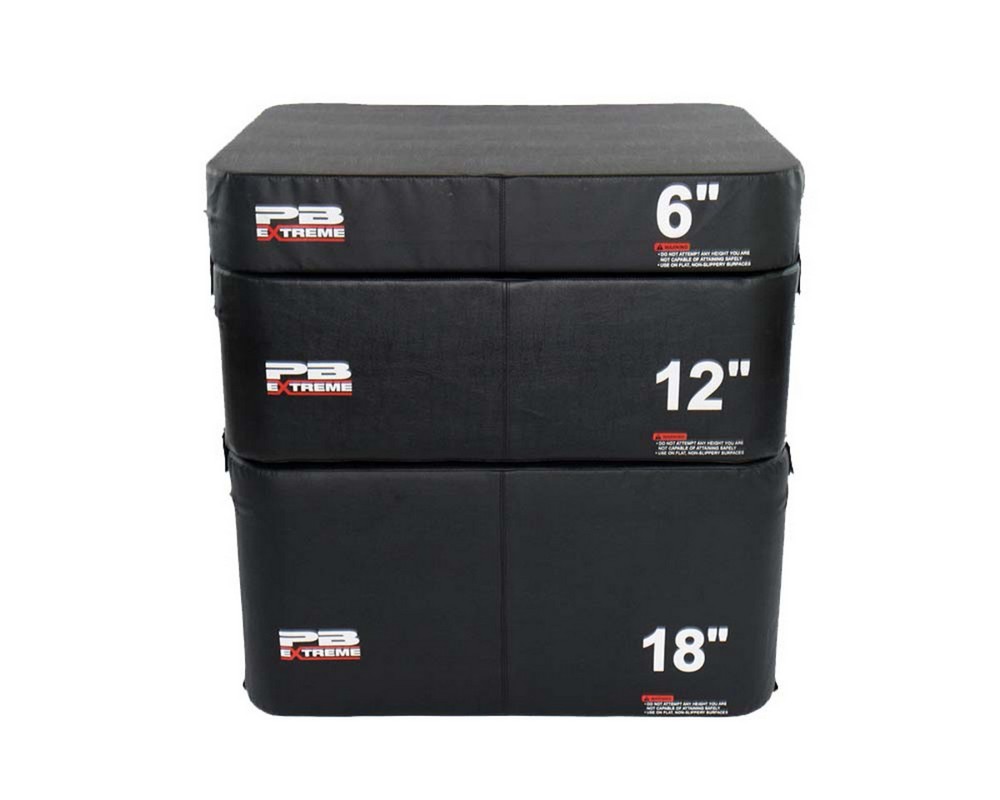 Набор плиобоксов Perform Better Extreme Foam Plyobox Set 3 3401 черный - фото 1