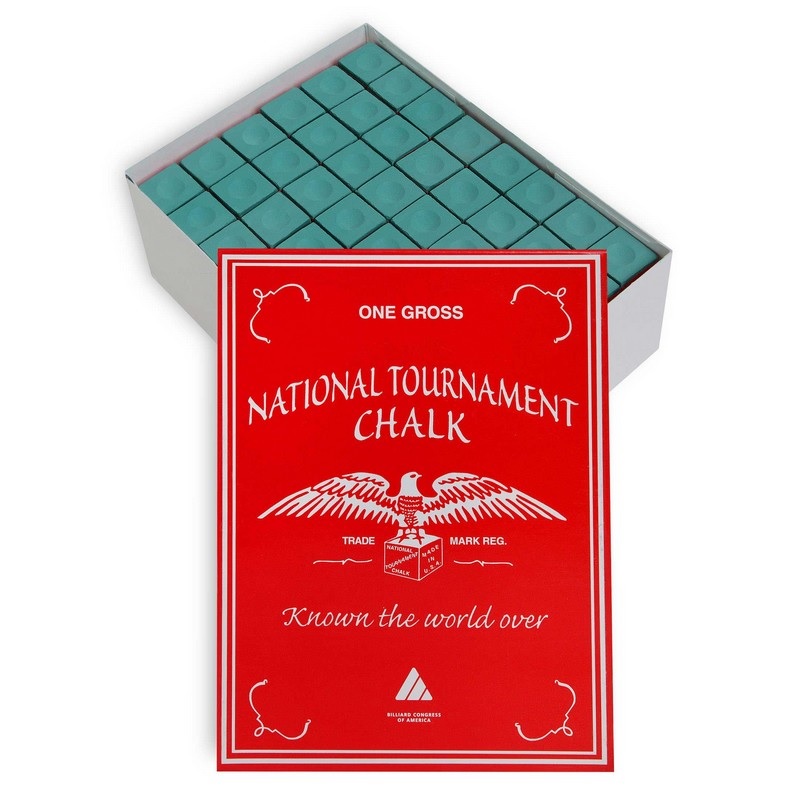 Купить Мел Silver Cup National Tournament Chalk 144шт 07596 Green,