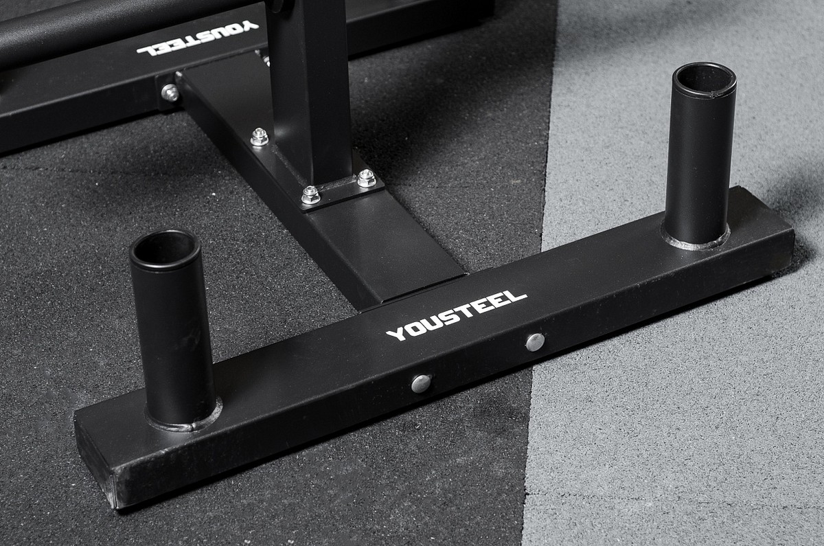 Стойка для хранения дисков и 4х грифов YouSteel Olympic Plate Tree 1200_795