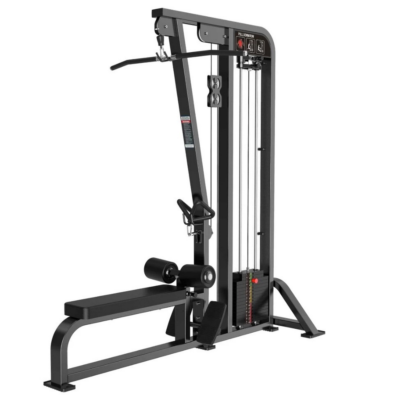 

Тяга верхнего\нижнего блока Protrain CP133 полностью черный